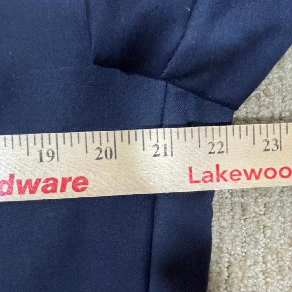 Lauren Ralph‎ Lauren Blazer Mens 42S Navy Blue Excellent Gold Crest Buttons Wool